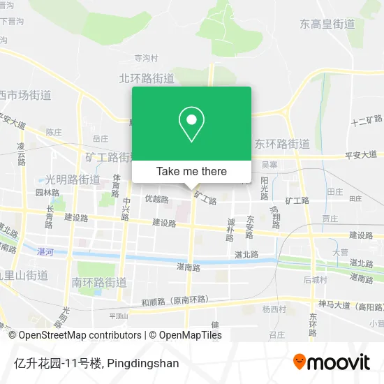 亿升花园-11号楼 map