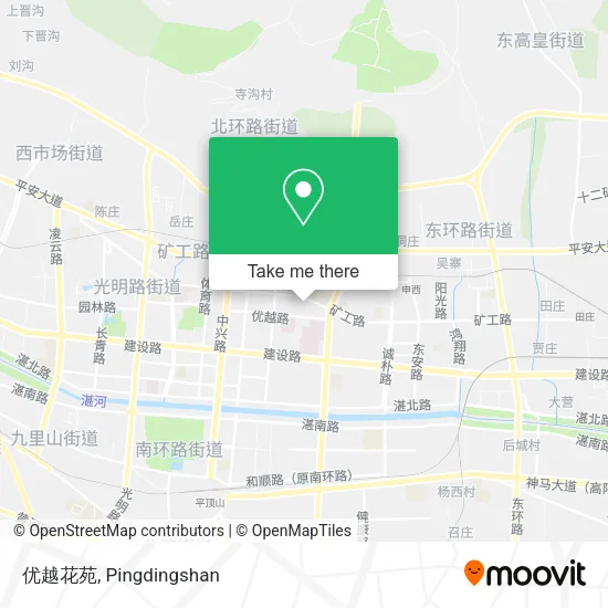 优越花苑 map