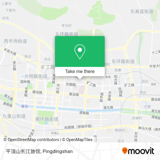平顶山长江旅馆 map