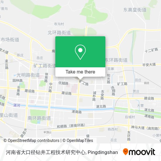 河南省大口径钻井工程技术研究中心 map