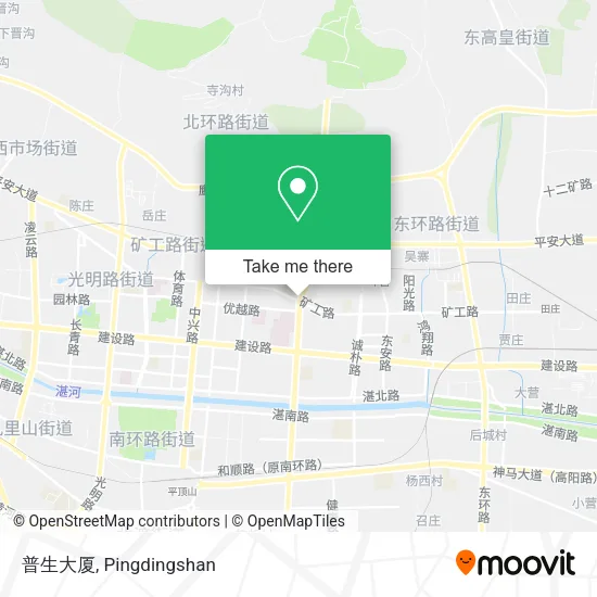普生大厦 map
