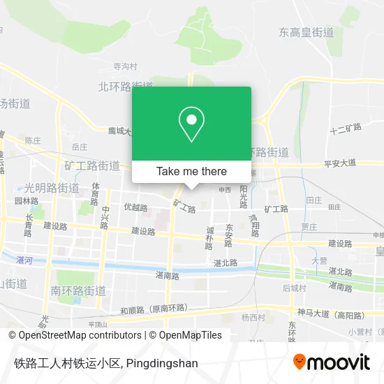 铁路工人村铁运小区 map