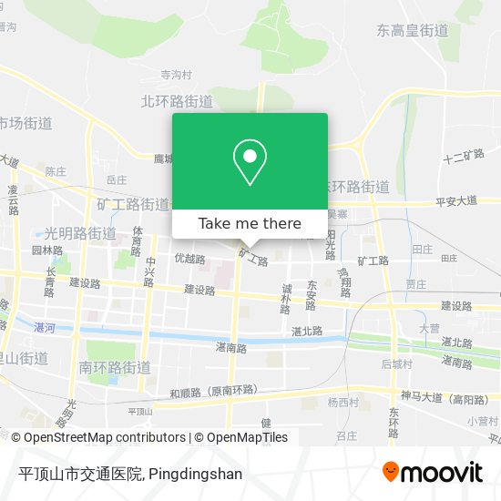 平顶山市交通医院 map