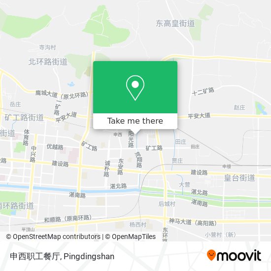 申西职工餐厅 map