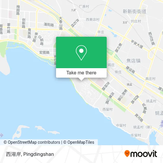 西湖岸 map