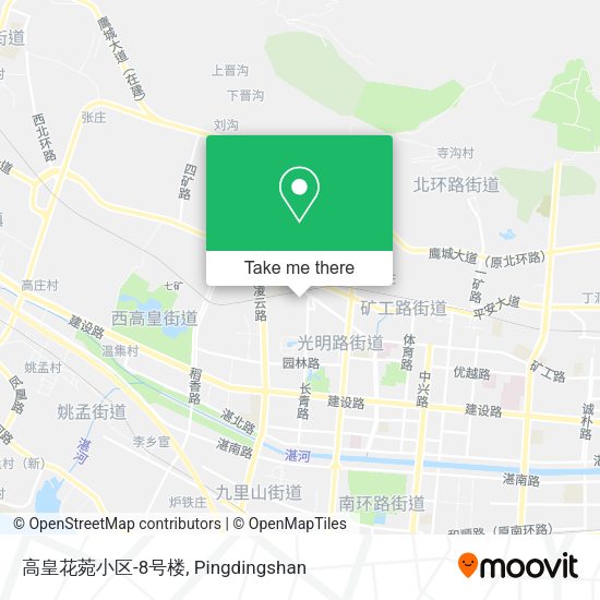 高皇花菀小区-8号楼 map
