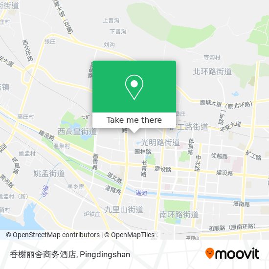香榭丽舍商务酒店 map