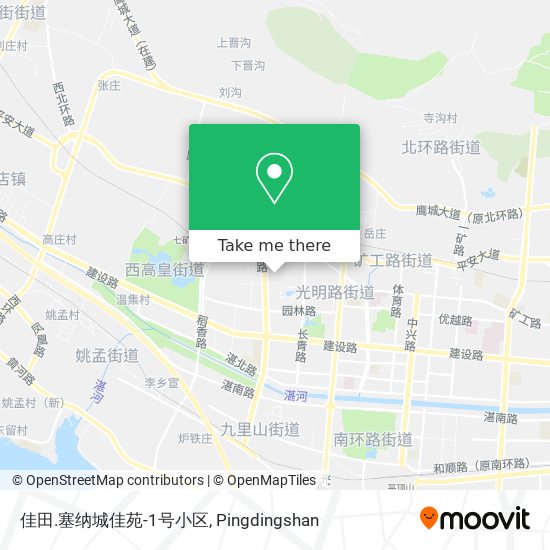 佳田.塞纳城佳苑-1号小区 map