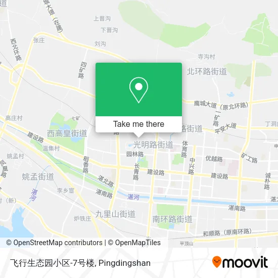 飞行生态园小区-7号楼 map