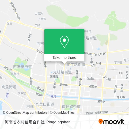 河南省农村信用合作社 map