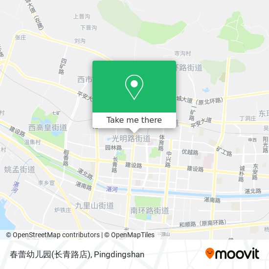 春蕾幼儿园(长青路店) map