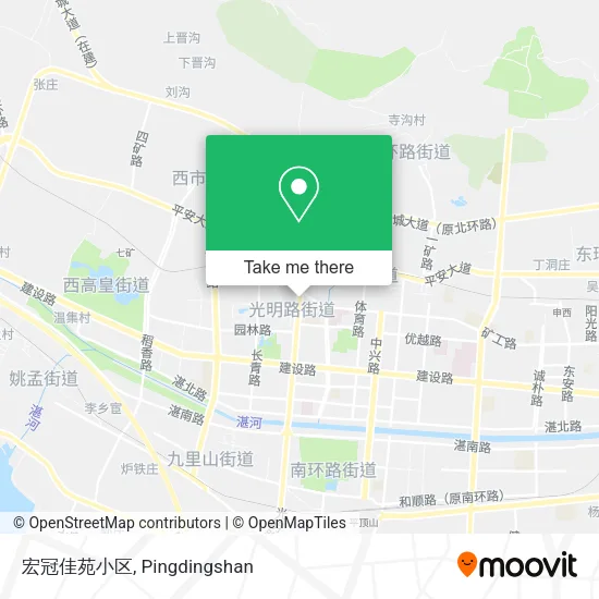 宏冠佳苑小区 map