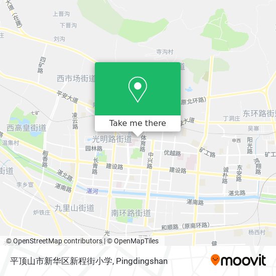 平顶山市新华区新程街小学 map