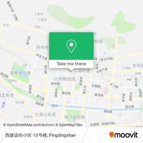 西建设街小区-10号楼 map