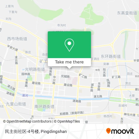 民主街社区-4号楼 map