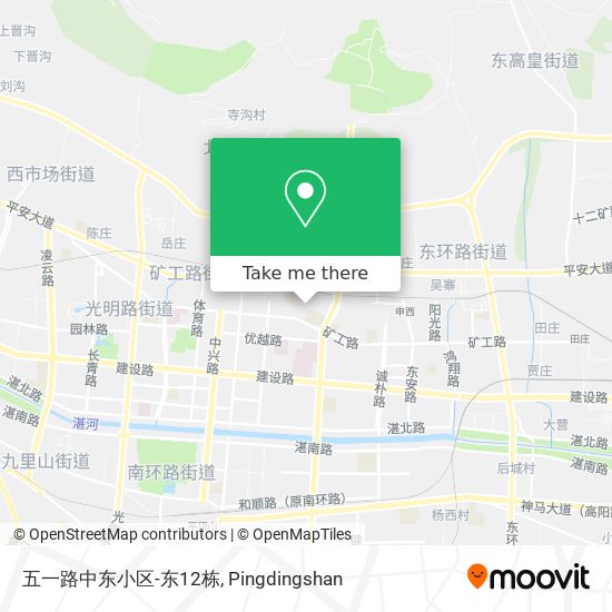 五一路中东小区-东12栋 map