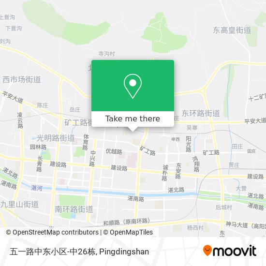 五一路中东小区-中26栋 map