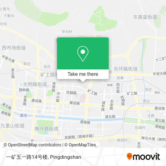 一矿五一路14号楼 map