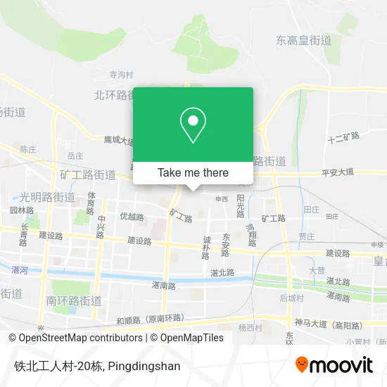铁北工人村-20栋 map