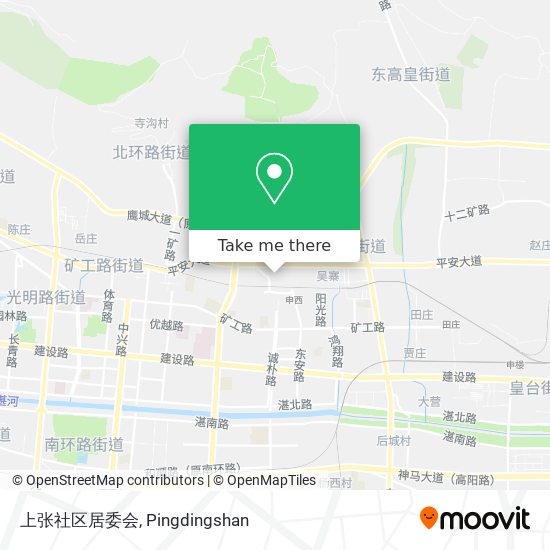 上张社区居委会 map