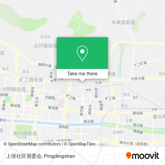 上张社区居委会 map