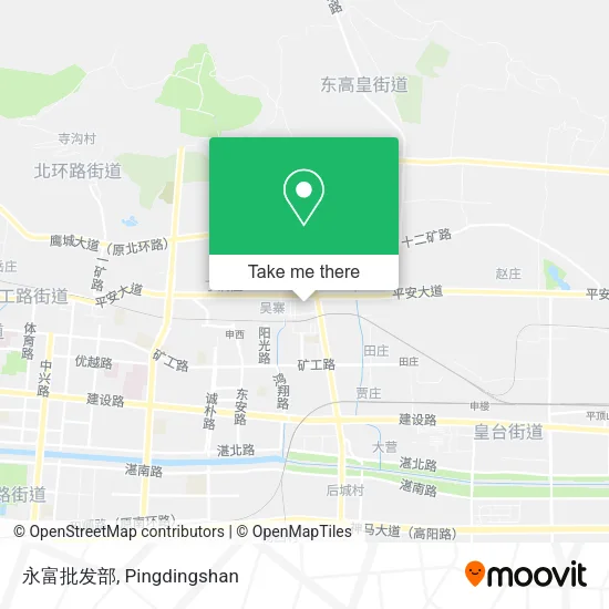 永富批发部 map