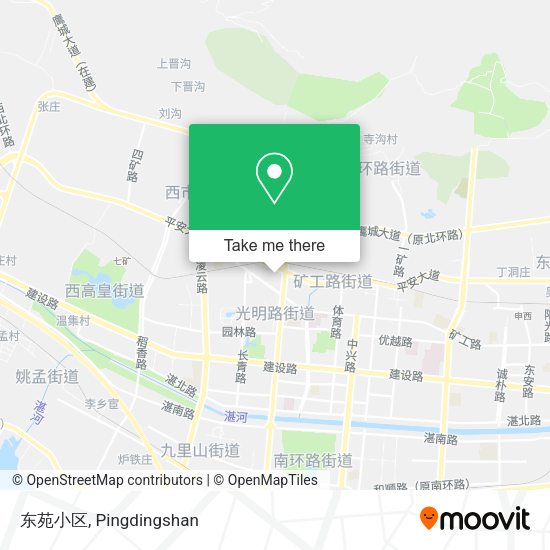 东苑小区 map