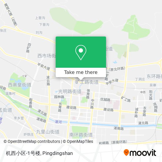 机西小区-1号楼 map