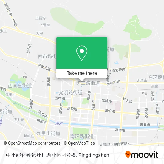 中平能化铁运处机西小区-4号楼 map