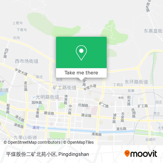 平煤股份二矿北苑小区 map