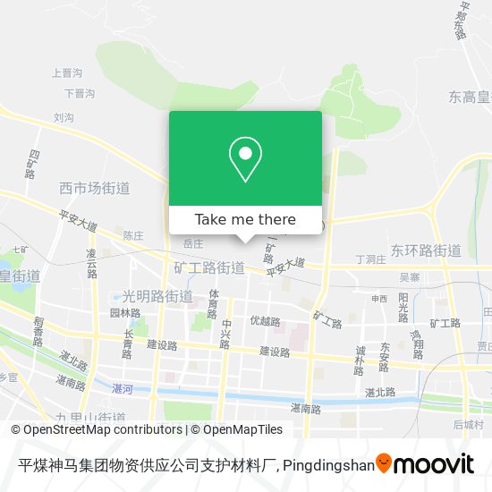 平煤神马集团物资供应公司支护材料厂 map
