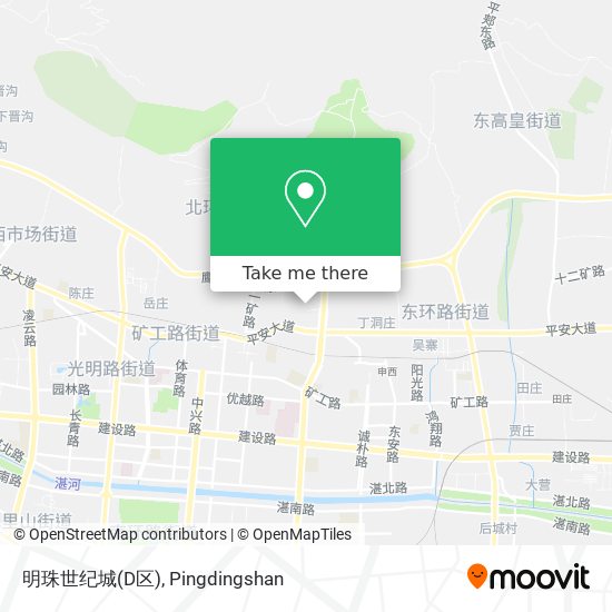 明珠世纪城(D区) map