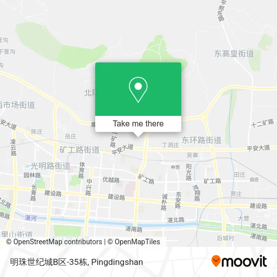 明珠世纪城B区-35栋 map