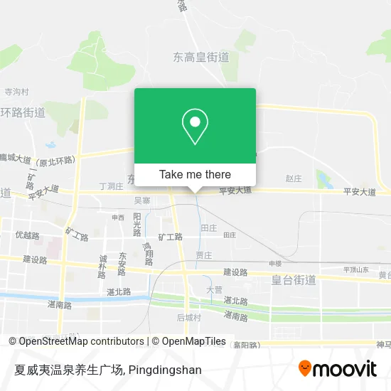 夏威夷温泉养生广场 map