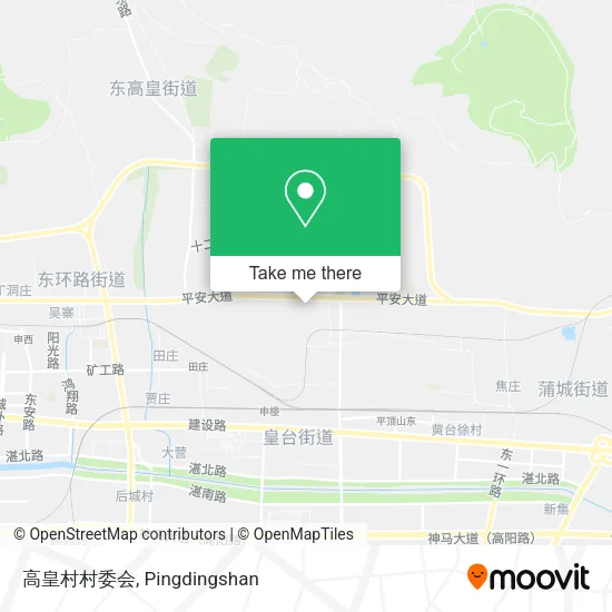 高皇村村委会 map