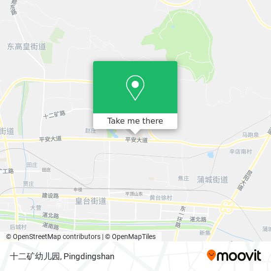 十二矿幼儿园 map