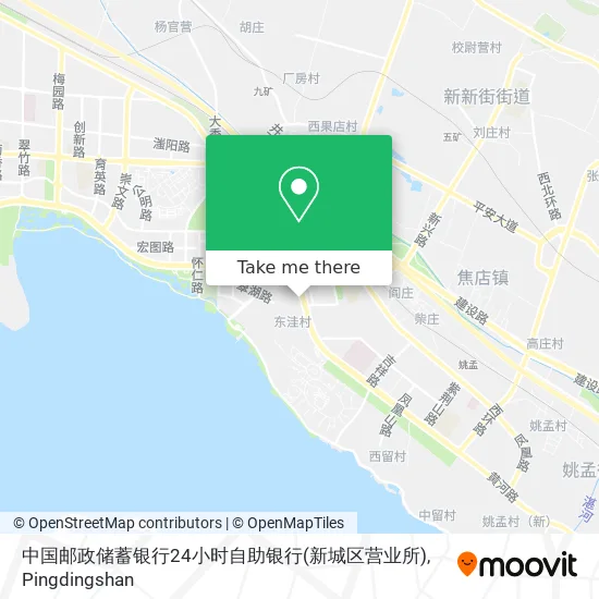 中国邮政储蓄银行24小时自助银行(新城区营业所) map