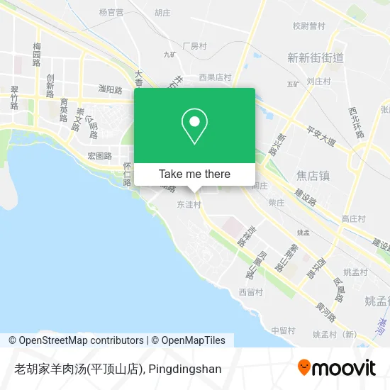 老胡家羊肉汤(平顶山店) map