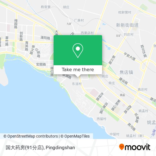 国大药房(91分店) map