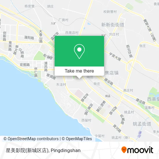 星美影院(新城区店) map