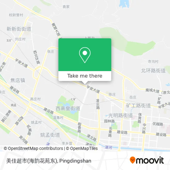美佳超市(海韵花苑东) map