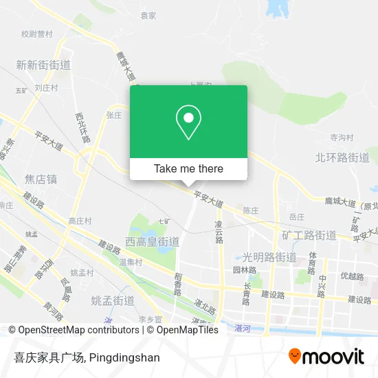 喜庆家具广场 map