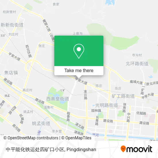 中平能化铁运处四矿口小区 map