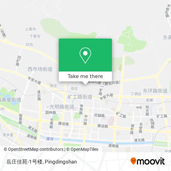 岳庄佳苑-1号楼 map