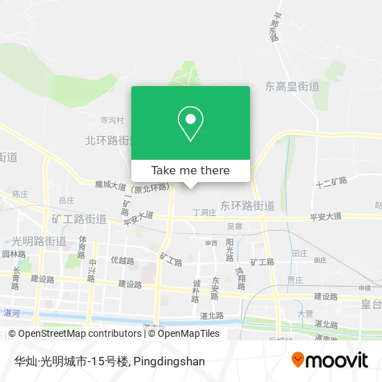 华灿·光明城市-15号楼 map