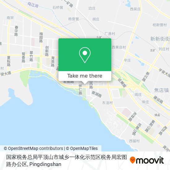 国家税务总局平顶山市城乡一体化示范区税务局宏图路办公区 map