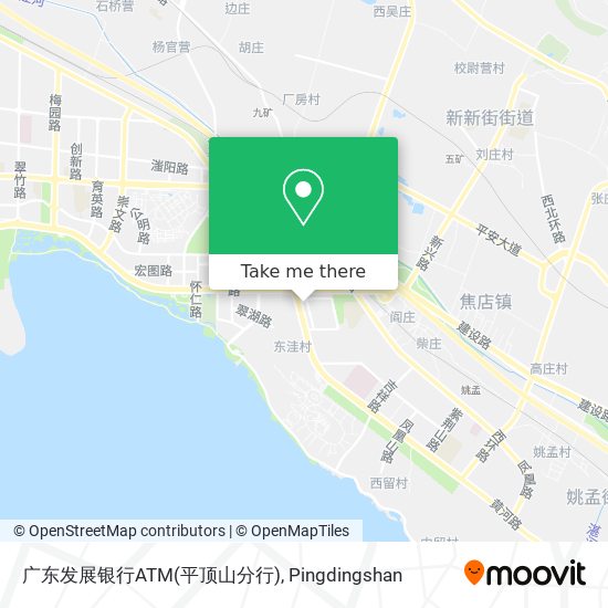 广东发展银行ATM(平顶山分行) map