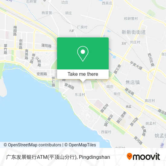 广东发展银行ATM(平顶山分行) map