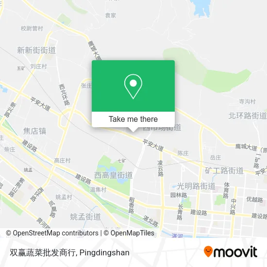 双赢蔬菜批发商行 map