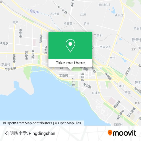 公明路小学 map